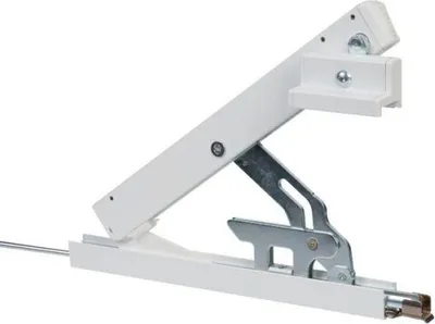 Image de Geze compas OL 90 N blanc RAL 9016 poids max. de vantail 80kg avec bloc vantail standard - 30377