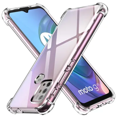 Produktbild von Wozinsky Anti Shock Silikonhülle für Motorola Moto G10/G20/G30 - Durchscheinend KP31023