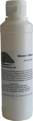 Produktbild von Niemöl Shampoo 250ml Geschmeidigkeit und Glanz für strapazierte Haare von erlesene-naturprodukte