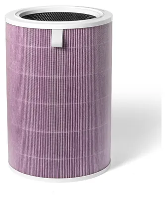 Produktbild von Antimikrobieller Filter für Xiaomi Mi 2 2H 2S 2C 3H 3C 3 Pro Luftreiniger Ersatzfilter MCR-FLG - 4fach Hohe Effizienz H13 Grade True HEPA-Filter und Aktivkohlefilter - Lila