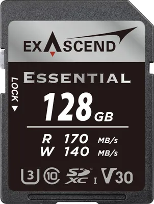Image de ExAscend Essential UHS-I V30 128 GB Carte mémoire