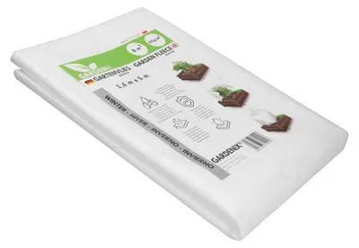 Produktbild von GARDENIX Frostschutz Pflanzen 50g/m² - 8m² Winterschutz für Pflanzen 1.6m x 5m, Winterschutzvlies, Wintervlies, Winterschutz, Pflanzenschutz, Gartenvl