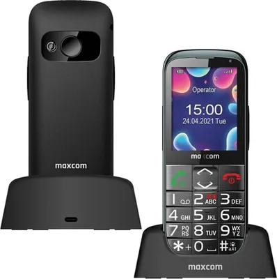 Zdjęcie produktu dla Maxcom MaxCom MM724 5,59 cm (2,2") 85 g Czarny Telefon dla seniora