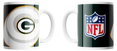 Produktbild von Green Bay Packers Classic Mug Shadow Logo & Shield