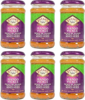 Produktbild von Pataks Medium Mango Pickle 6x283g