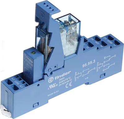 Produktbild von Finder Koppelrelais 49.72.7.024.0050 2W 8A 24VDC