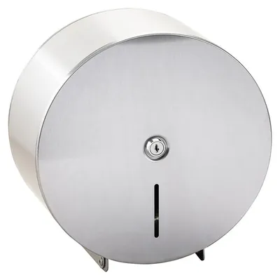Produktbild von Bemeta Hotel-Toilettenpapierspender, Trommeldurchmesser 260 mm, Edelstahl matt