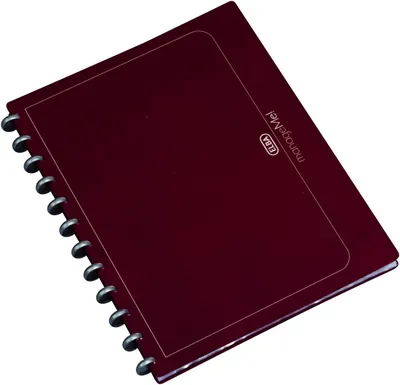 Zdjęcie produktu dla Oxford 100205609 Segregator ringowy manageMe! Information Manager - A4, 25 kieszeni, 252 x 316 mm, bordowy