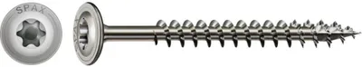 Produktbild von Holzbauschraube Edelstahl A2, Ø 8 mm, 8mm, x 100 mm, 50 Stk. - Profi Box