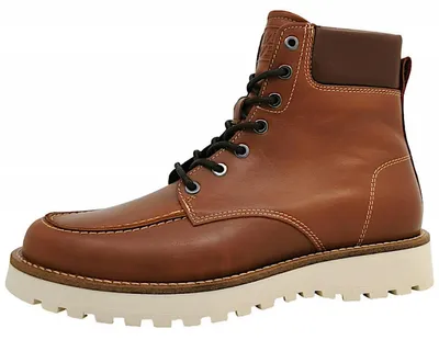 Productafbeelding van Marc O'Polo Lace up Bootie Herrenschuhe Stiefel Schnürer Schnürstiefel Braun Freizeit