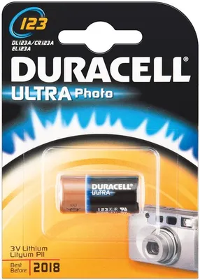 Image de DURACELL Pile photo "ULTRA" Lithium 123 1 blister