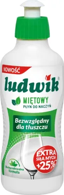 Zdjęcie produktu dla Ludwik Płyn do naczyń Mięta 250 ml