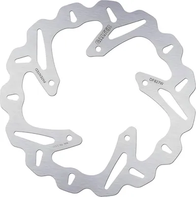 Obrázok produktu pre Brzdový kotúč Galfer DF827W WAVE® s certifikáciou ECE R90, pevný, zadná strana, rozmer 240x4 mm, kompatibilný s motocyklami Aprilia SXV 450 / 550 ccm, modelové roky 2006 - 2015