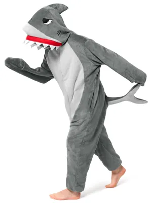 Halloween Haikostüm Jumpsuit für Kinder, Grau, M