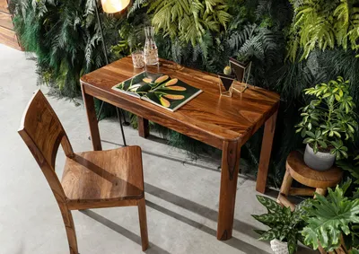 Produktbild von MASSIVMOEBEL24 Esstisch Sheesham 120x60x76 walnuss gewachst TORONTO #256