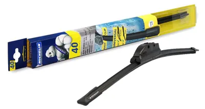 Obrázek produktu pro MICHELIN 92431, Stěrač, Černá, Guma, 400 mm, Závěsný obal, 1 kusů