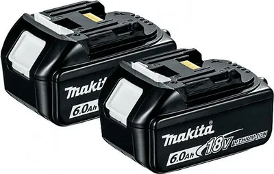 Produktbild von Makita 197293-4 Akku 18 V LXT Li-Ion BL1860B (2 x 6,0 Ah)