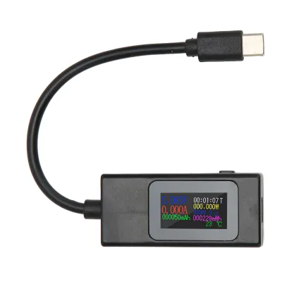 Image de Testeur USB,Testeur USB C,Testeur de puissance USB,Testeur de puissance USB C,Compteur de courant USB,Compteur USB