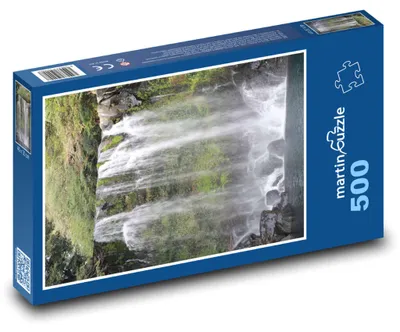 Obrázok produktu pre Puzzle 500 Vodopád v divočine - martinpuzzle