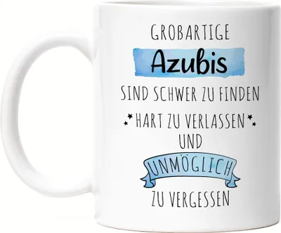 Produktbild von Großartige Azubis Sind Schwer Zu Finden Tasse Danke Geschenk Hart Zu Vergessen