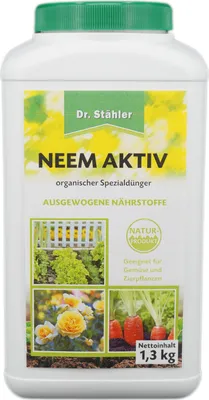 Produktbild von Dr. Stähler Neem Aktiv Spezialdünger 1,3kg