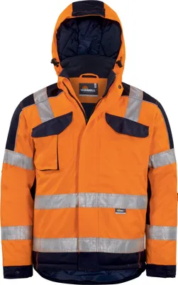 Produktbild von VIZWELL Warnschutzjacke VWT 153 Gr. 5XL orange/marine