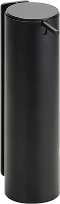 Produktbild von BEASY Seifenspender Edelstahl Schwarz 120x66x235 mm, 500 ml für Bad & Küche >> zum Kleben