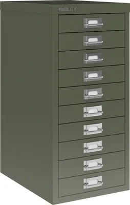 Produktbild von Bisley MultiDrawer Schubladenschrank - Farbe: Olivgrün