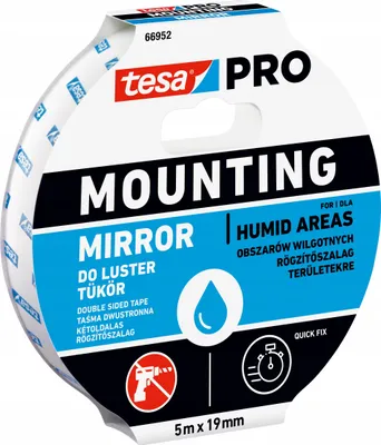 Produktbild von tesa PRO Montageband für Spiegel 5m