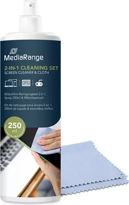 Produktbild von MediaRange Spray&Clean Set for TFT/LCD/Plasma 250ml
