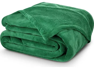 Obrázok produktu pre Mikrofleecová deka 150x200 cm Zelená