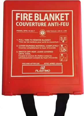 Produktbild von Plastimo Feuerlöschdecke 100 x 100 cm 100 x 100 cm
