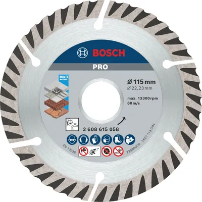 Image de Bosch PRO MultiMat Diamant TS,115x22.23mm