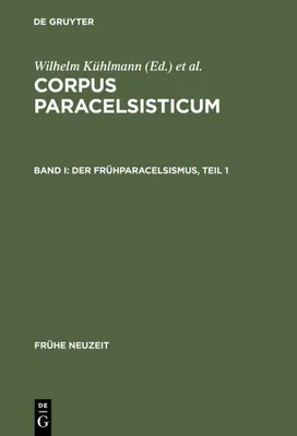 Produktbild von Der Frühparacelsismus / Teil 1