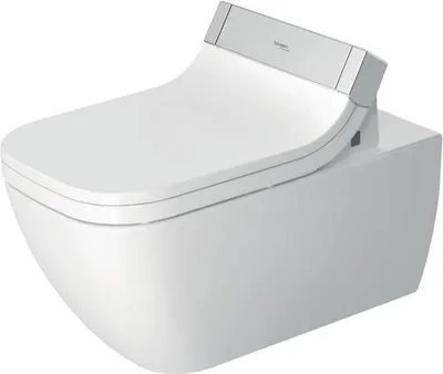 Produktbild von Duravit Wand-WC HAPPY D.2 RIMLESS tief, 365x620mm, SensoWash weiß WG