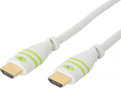 Produktbild von Techly 10.0m HDMI M/M, 10 m, HDMI Typ A (Standard), HDMI Typ A (Standard), 4096 x 2160 Pixel, 3D, Weiß