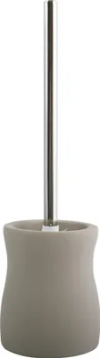 Produktbild von MSV WC Bürste Toilettenbürste Klobürste "Palma" aus Keramik Taupe