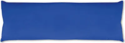 Immagine prodotto di Fodera per cuscino per chi dorme sul fianco, blu, ca. 40x120 cm – Rivestimento in microfibra, lavabile, per cuscini anatomici, cuscini di riempimento e cuscini per chi dorme sul fianco