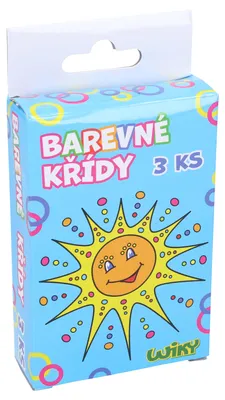Zdjęcie produktu dla Kolorowe kredy chodnikowe 3szt