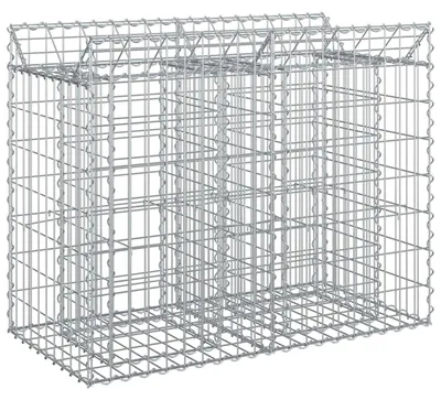 Produktbild von Gabionen-Hochbeet Silber