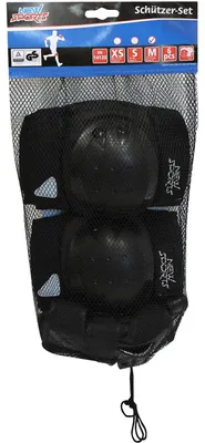 Produktbild von New Sports Schützer-Set schwarz, Größe M von 25-50 kg