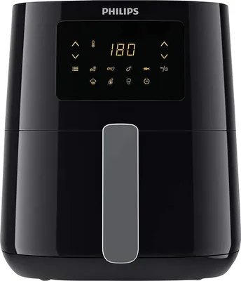 Obrázek produktu pro Philips 3000 series HD9252/70, Horkovzdušná fritéza, 4,1 l, 0,8 kg, Rapid Air, Samostarný, Černá