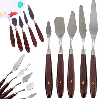 Produktbild von Verk 01759 Malspachtel-Set 5-teilig