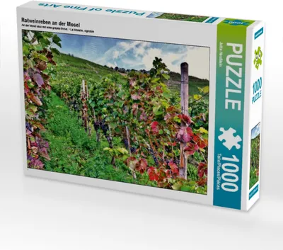 Produktbild von Calvendo Rotweinreben an der Mosel 1000 Teile Puzzle quer 640x480mm, Heußlein Jutta; 7426716