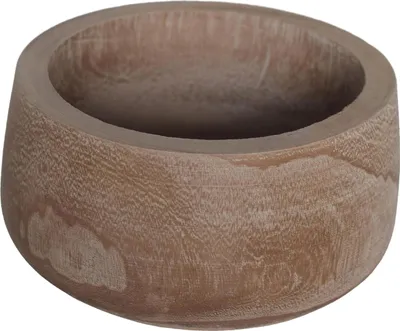 Image de Bol en bois Plat, ø 25 cm