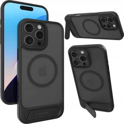 Immagine prodotto di Custodia magnetica con supporto SPACECASE Stand Pro Mag per iPhone 16 Pro Max Nero