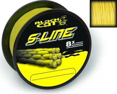 Produktbild von Black Cat S Line 0,55m 70kg 300m - Wallerschnur
