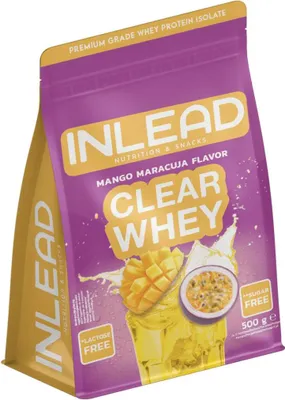 Produktbild von INLEAD Clear Whey Isolate 420g/ 500g