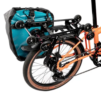 Produktbild von Fahrer-Erweiterungsgepäckträger, Top-Träger, Brompton, Fahrer-Paar-Gepäckträger, Top-Träger, Brompton