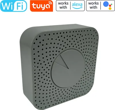 Obrázek produktu pro WiFi monitor kvality ovzduší 5 v 1 - zařízení pro měření HCHO/CO2/VOC, dálkové ovládání přes APP, kompatibilní s Alexou